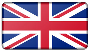 Idioma: Bandeira da Inglaterra
